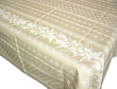 French coated tablecloth (Tamaris. linen) - Click Image to Close